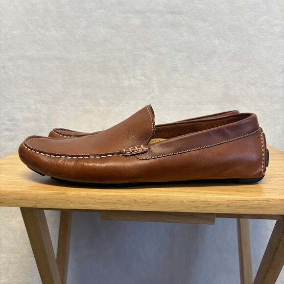 Cole Haan Other - Cole Haan Venetian Brown Leather Slip On Driving Loafer Shoe Mens Size 9.5